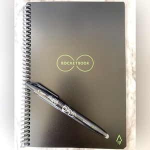 Rocketbook Core Reusable Smart Notebook | 8.5" x 11", 32 Pg. With Pen & Cloth